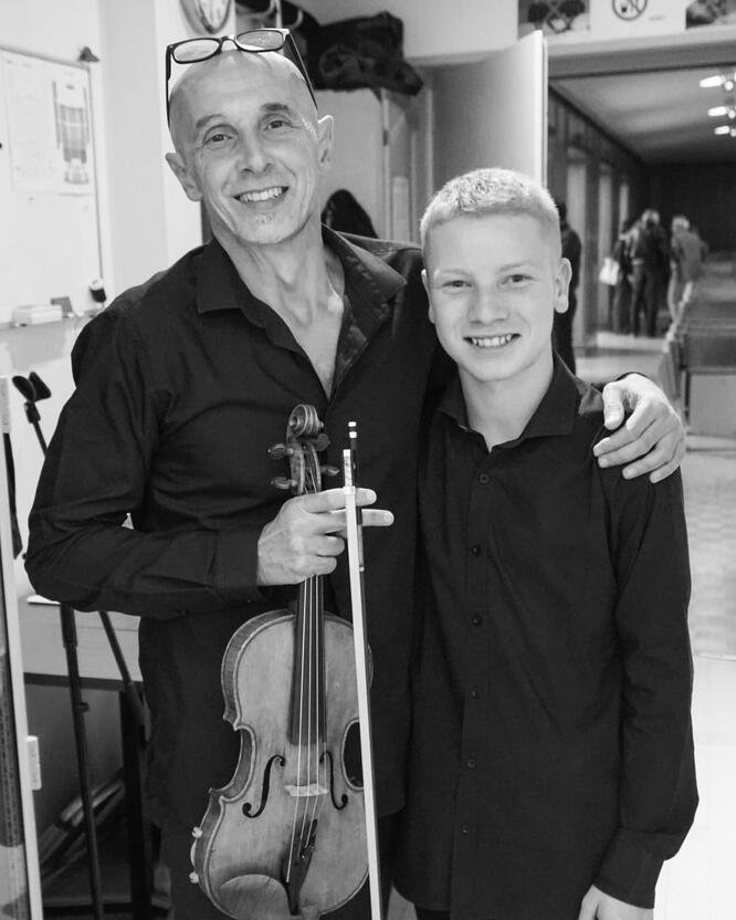 Colin Soldati & Gilles Apap, concert en bis à la Chaux-de-Fonds avec l'Ensemble Symphonique de Neuchatel (ESN)